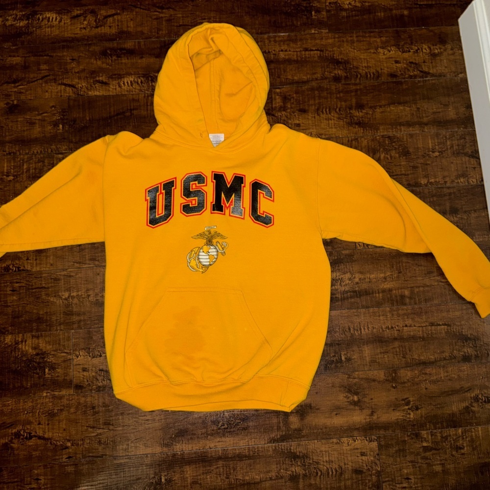 USMC Vintage hoodie sweater size Small